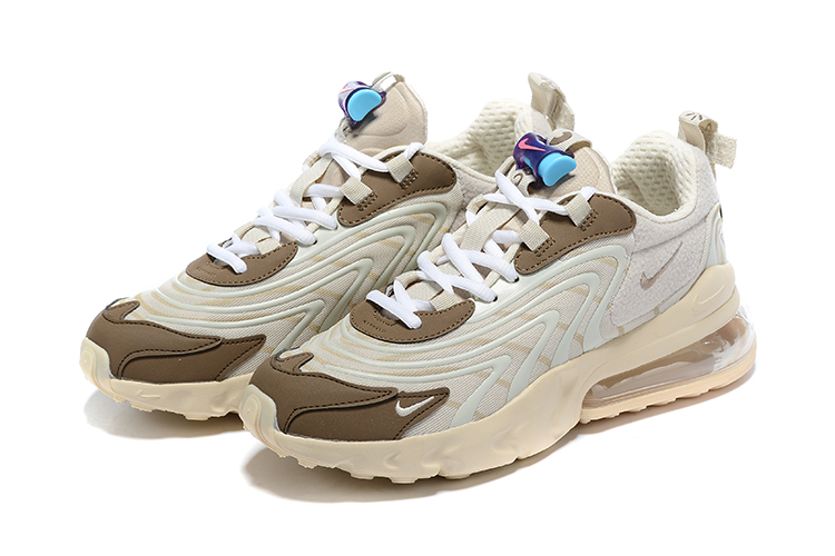 Nike Air Max 270 III White Brown Shoes - Click Image to Close